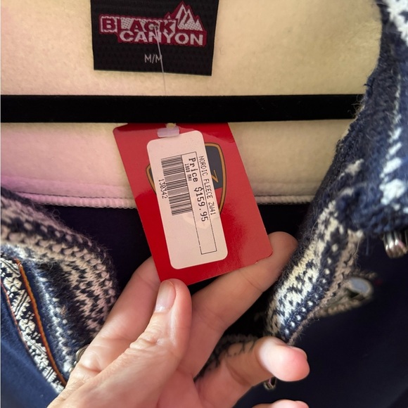 Sheridan Black Canyon sweater accent fleece nwt size medium - Picture 5 of 9